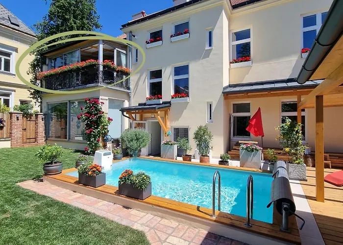 Livienna - Apartment Mit Gartenblick - Wintergarten, Kamin & Pool Апартаменты Вена